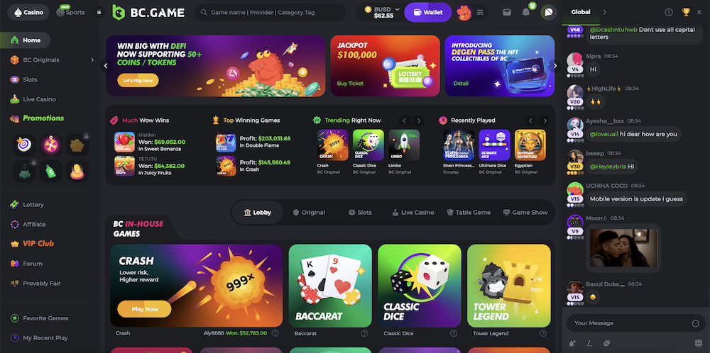 Discovering BC.Game Crypto Casino in Vietnam